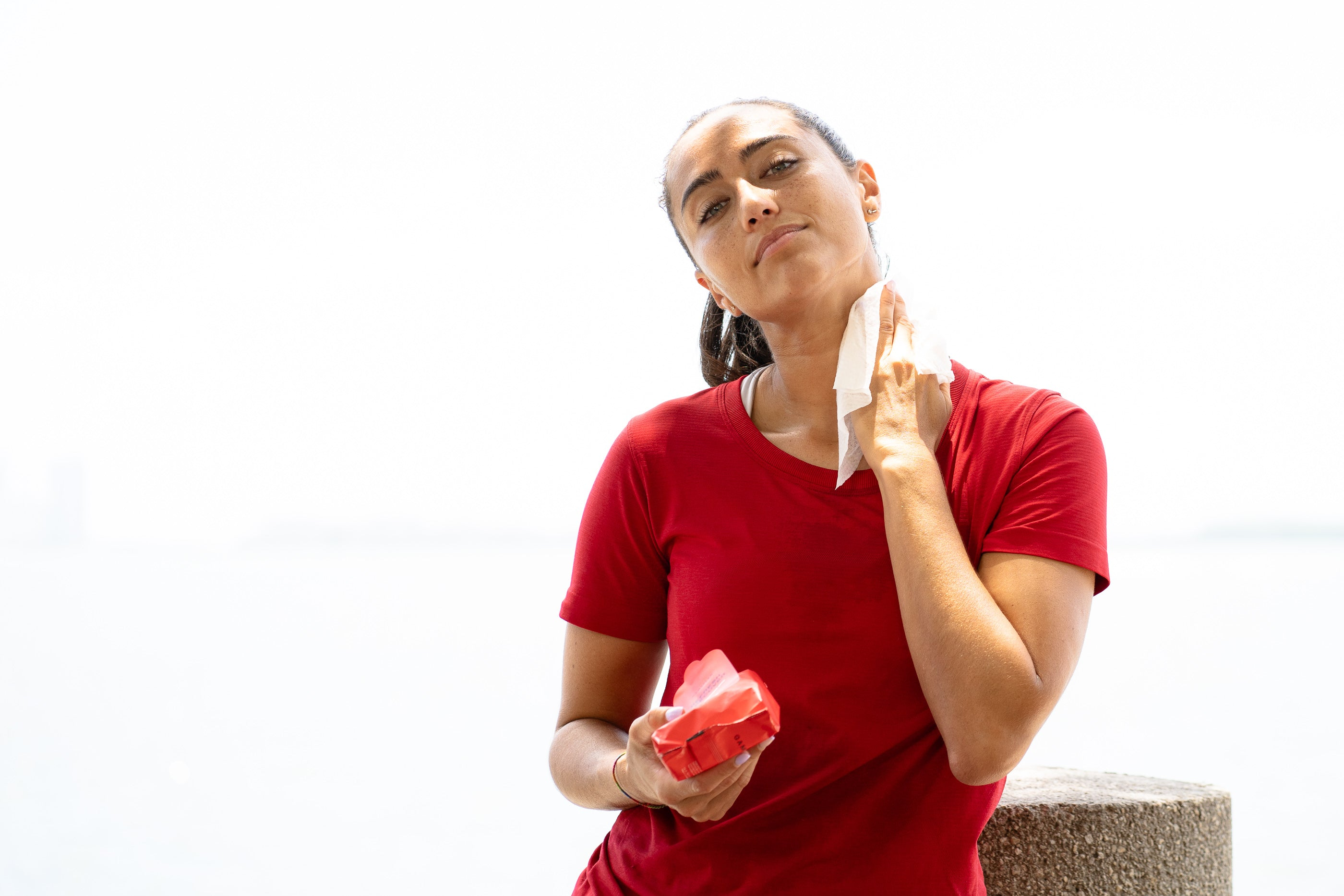 High-performance skincare. Get your three step skincare routine now. Complete with Refresh and Recover Post-Sweat Cleansing Wipes, Neutralize Toner, and Lock-it In Moisturizer.