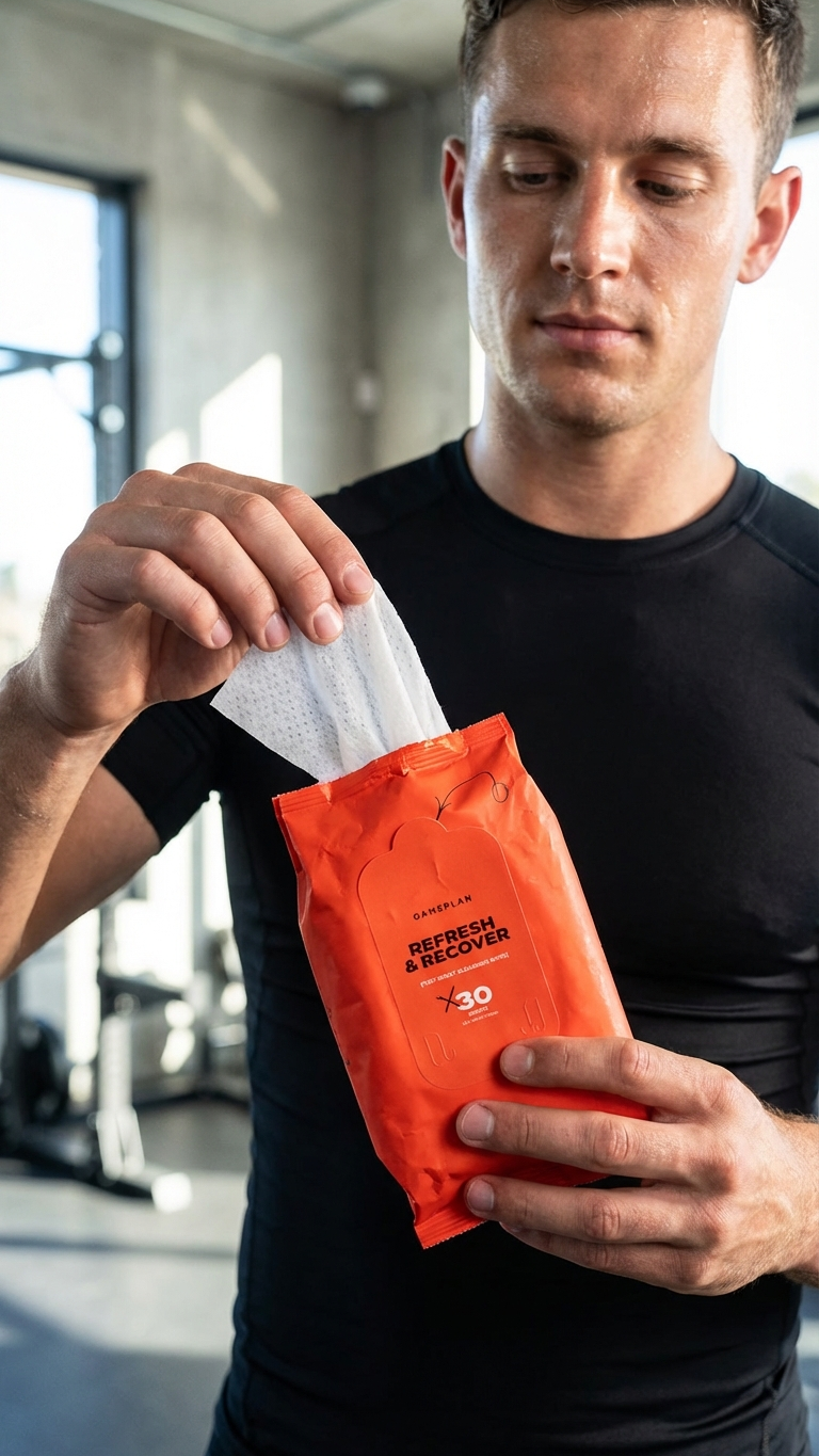 Post-Sweat Sport Wipes